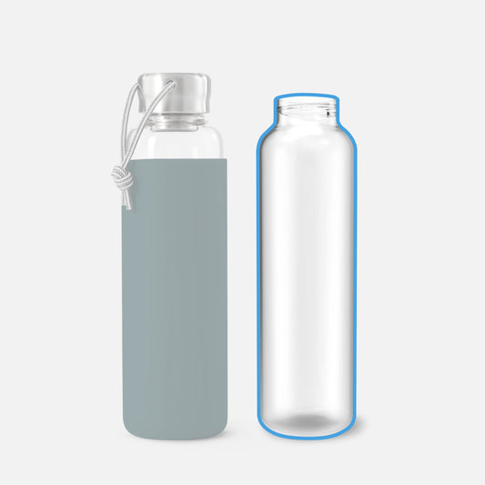 Bouteille d'eau en verre de rechange - Verre