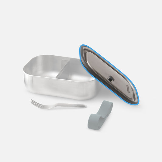 BOÎTE DE REMPLACEMENT EN ACIER INOXYDABLE GRANDE TAILLE - COUVERCLE