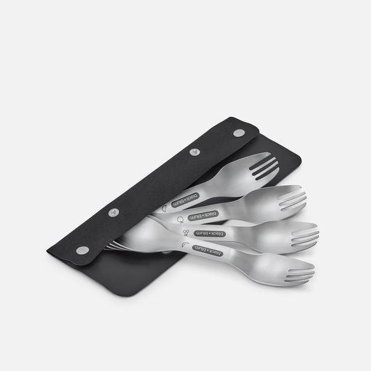 SET DE SPORKS EN INOX